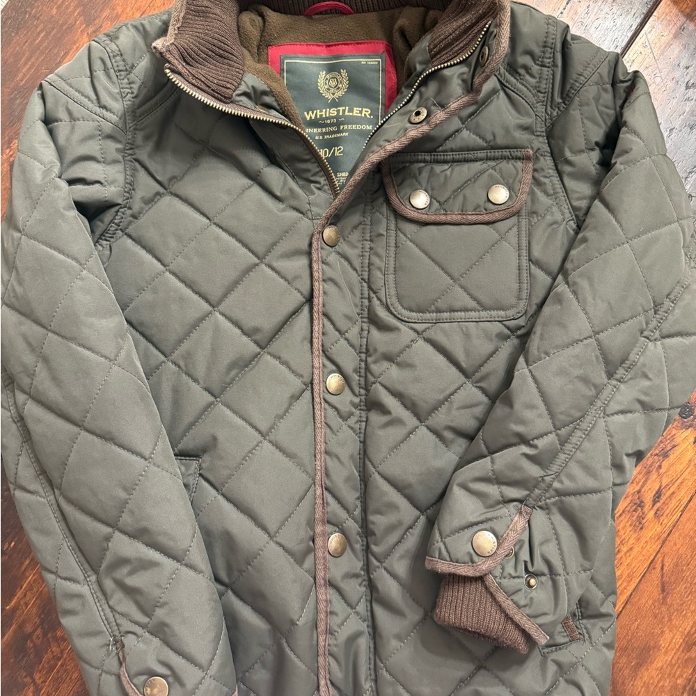 Weatherproof Quilted Field Jacket - Olive